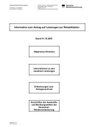Antrag auf medizinische Leistungen zur Rehabilitation  AOK
